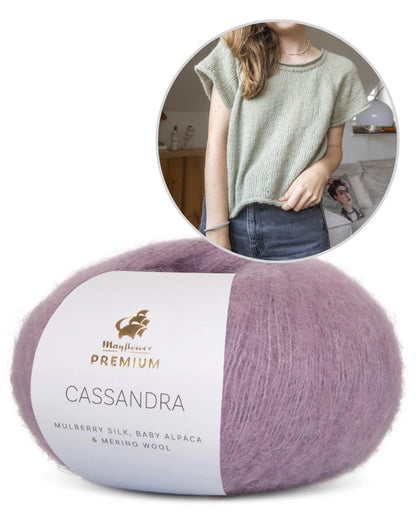 Community KAL Shirt | hauchzartes Shirt aus Cassandra von Mayflower Denmark