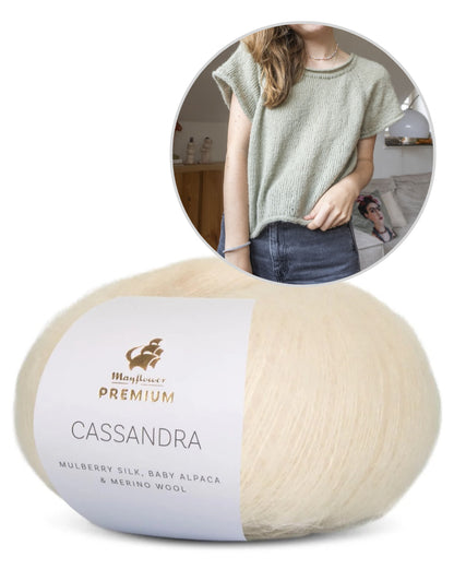 Community KAL Shirt | hauchzartes Shirt aus Cassandra von Mayflower Denmark