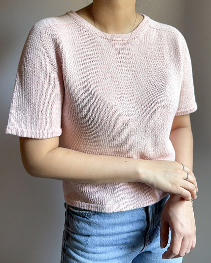 Gaia Tee | super basic made from Pure Silk by Knitting for Olive