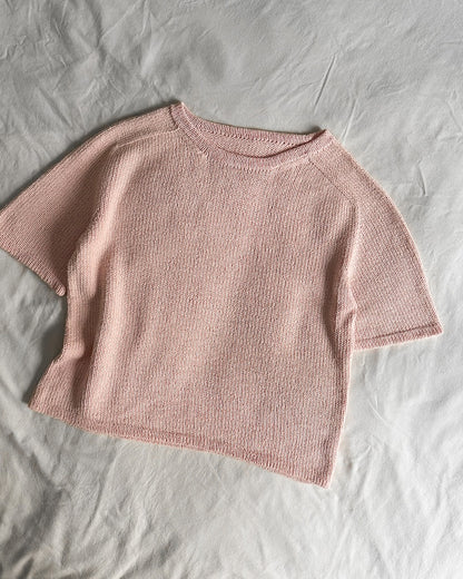 Gaia Tee | super basic made from Pure Silk by Knitting for Olive