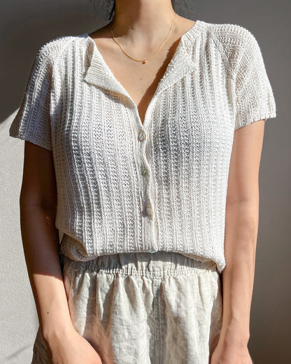 Cookie the Knitter Umbria Summer Top mit Pure Silk von Knitting for Olive 9