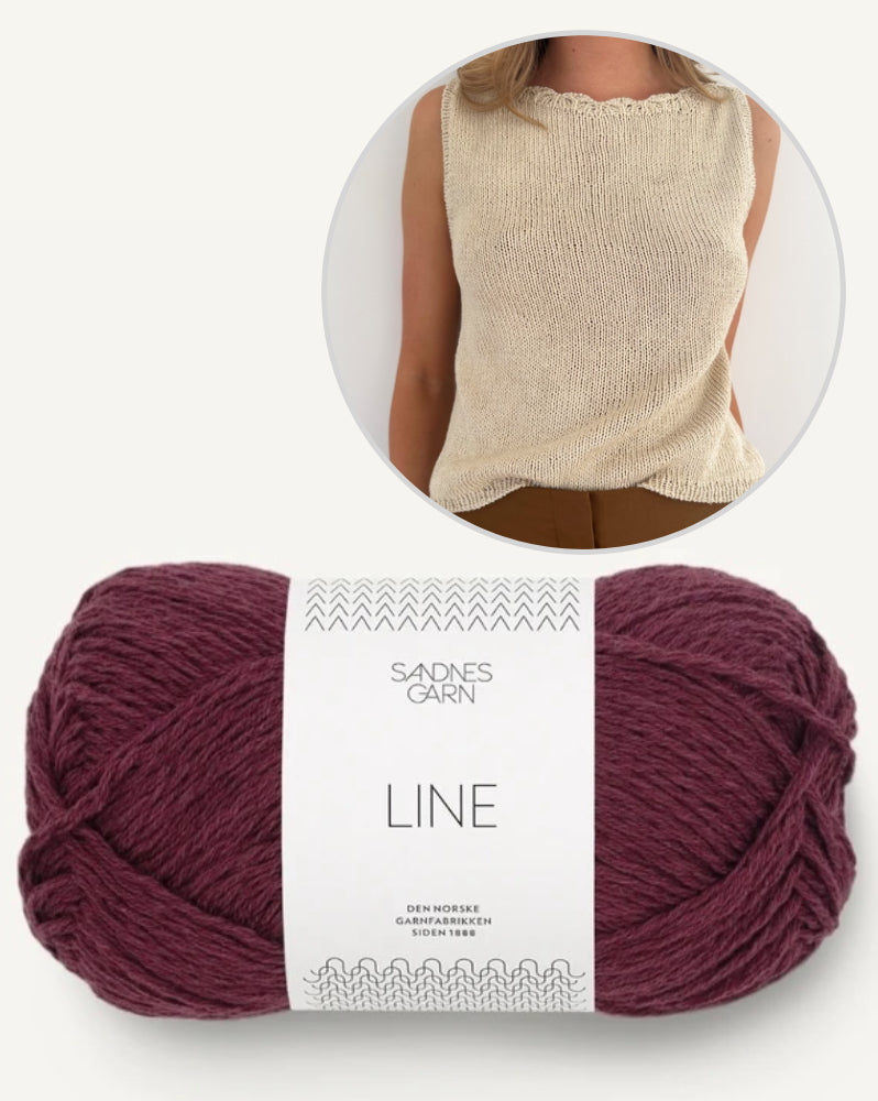 LeKnit Cora Top mit Line von Sandnes Garn 13