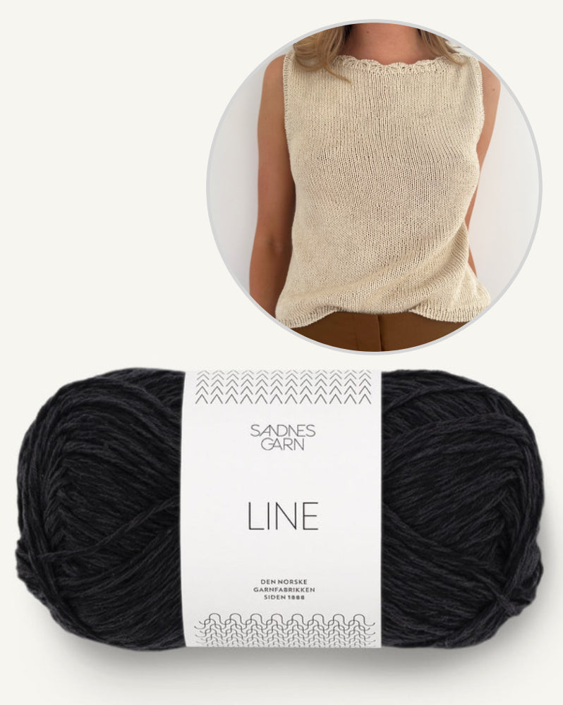 LeKnit Cora Top mit Line von Sandnes Garn 11