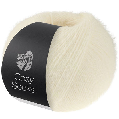 Lana Grossa Cosy Socks Farbe natur 010