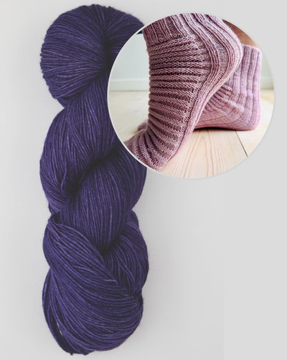 Curly Socks | super easy with Terra from Symfonie Yarns