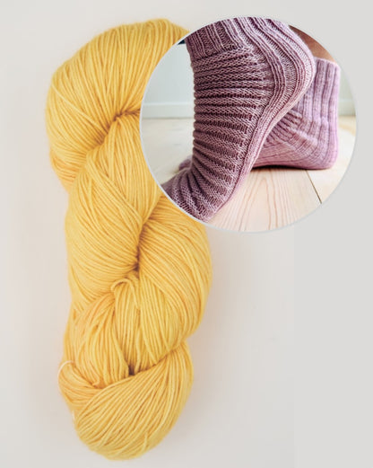 Curly Socks | super easy with Terra from Symfonie Yarns