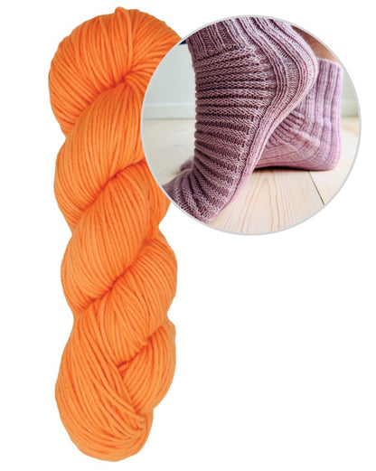 Curly Socks | super easy with Terra from Symfonie Yarns