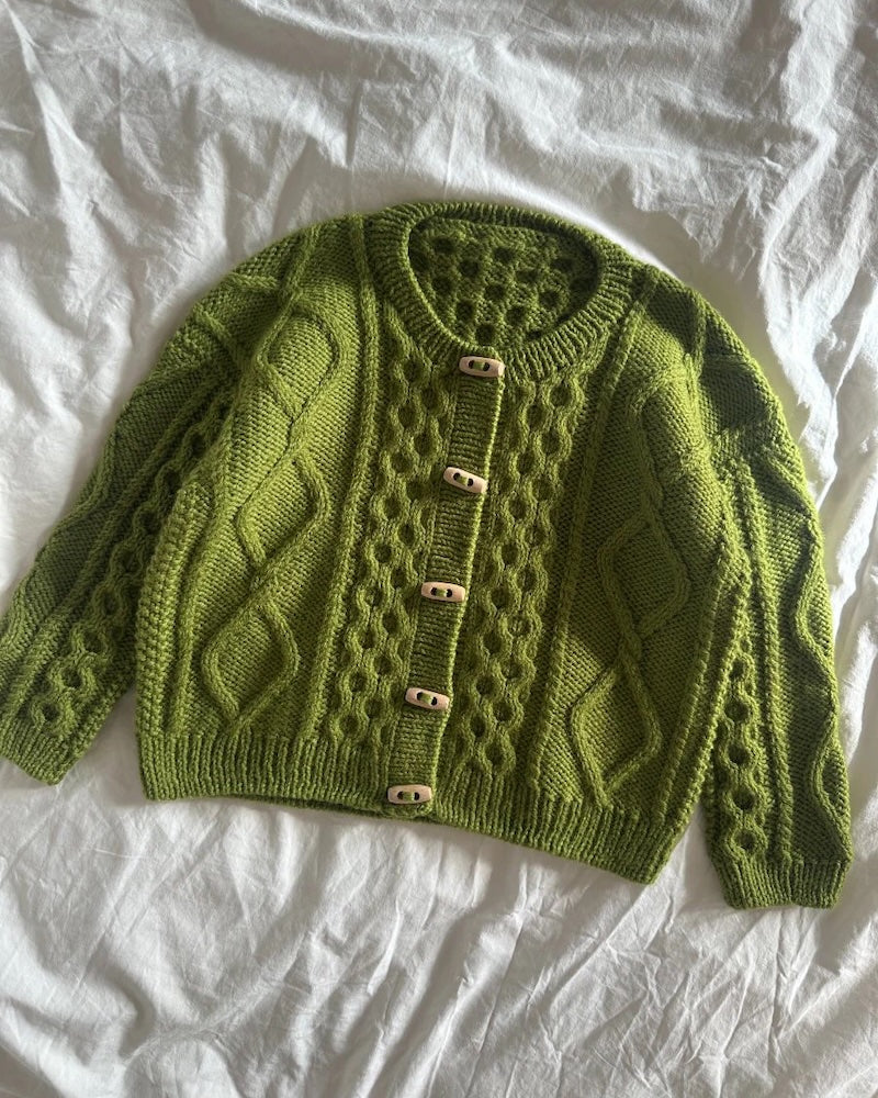 Dagmar Jacket Kids | rustic jacket made from Double Sunday by Sandnes Garn