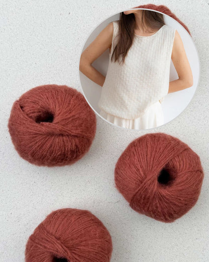 Dandelion Whiff Top | light pattern made from Suave by Pascuali