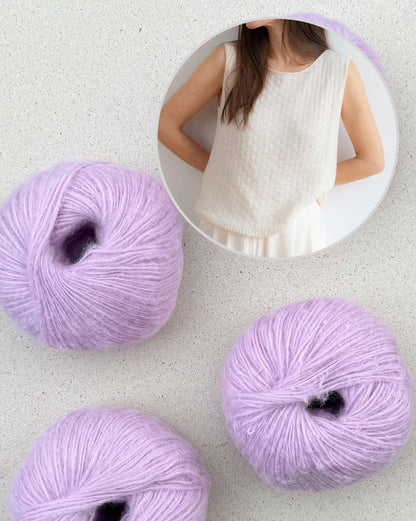 Dandelion Whiff Top | light pattern made from Suave by Pascuali