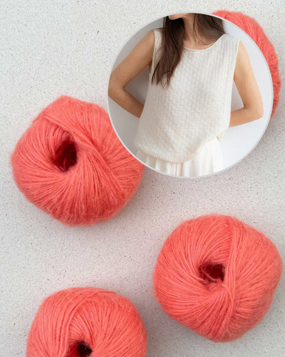 Dandelion Whiff Top | light pattern made from Suave by Pascuali
