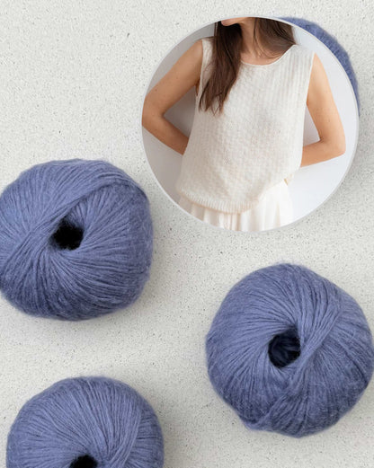Dandelion Whiff Top | light pattern made from Suave by Pascuali