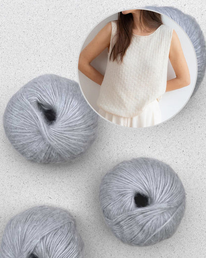 Dandelion Whiff Top | light pattern made from Suave by Pascuali