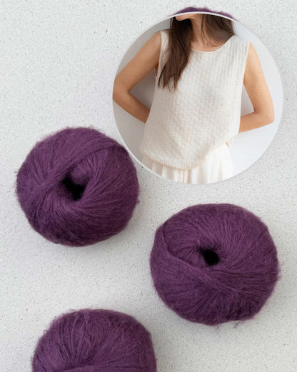 Dandelion Whiff Top | light pattern made from Suave by Pascuali