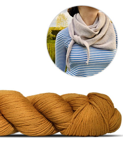 The Easiest Shawl in the World | casually soft made from Cheeky Merino Joy by Rosy Green Wool
