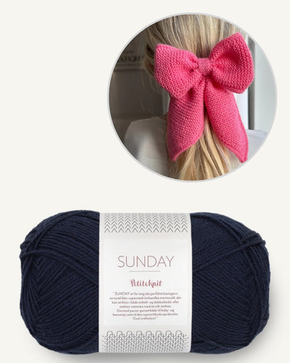 December Bow | bezaubernde Schleife aus Sunday von Sandnes Garn