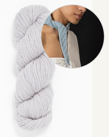 Écharpe Dern | petit foulard doux en Tynd de Woolfolk