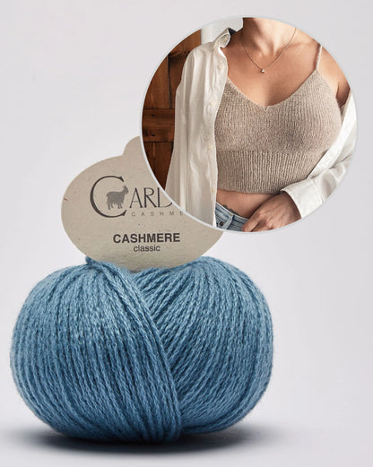 Caidree DK Sugar Boo Bralette mit Classic Cashmere von Cardiff 12