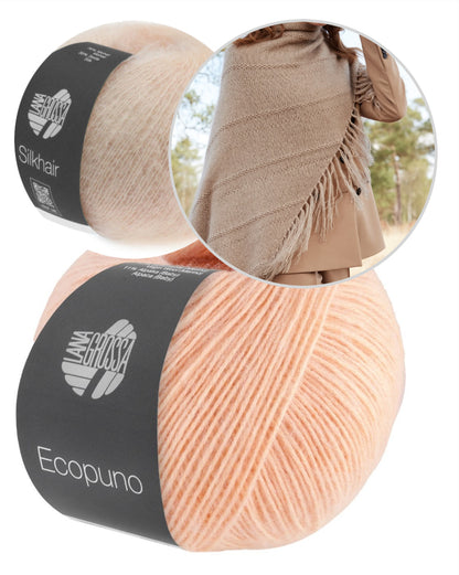 Lana Grossa Dreieckstuch Windhauch mit Ecopuno und Silkhair von Lana Grossa 5