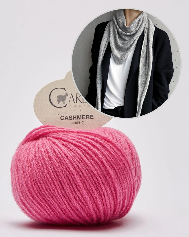 paula-m Easypeasy Scarf mit Classic Cashmere von Cardiff 5