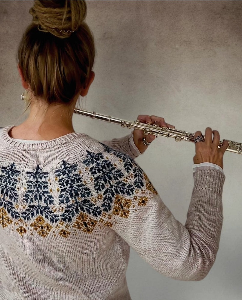 Elenor Mortensen Jul Sweater mit Balayage von Pascuali 2
