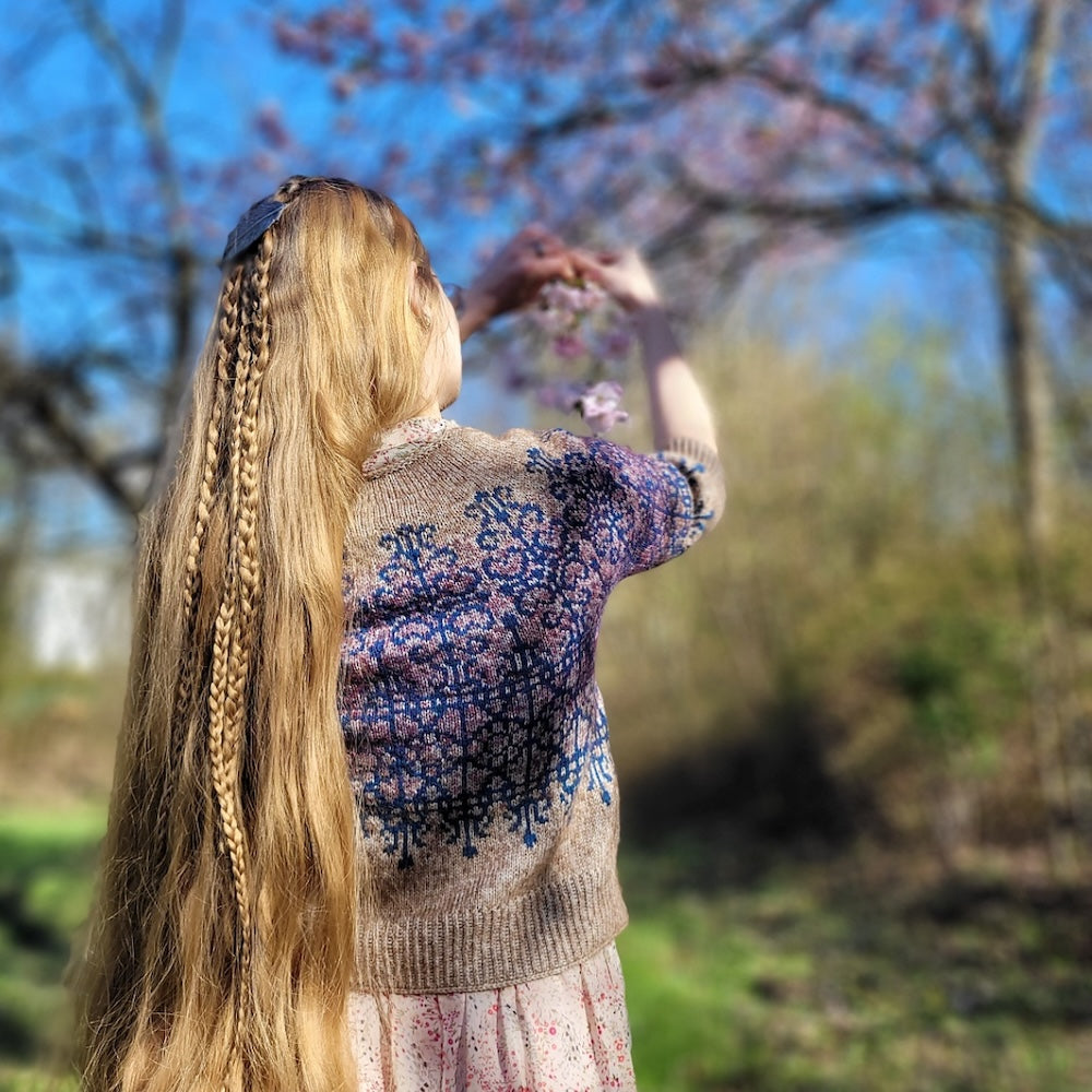 Secret Garden Sweater von Elenor Mortensen mit Pinta / Handgefärbt von Pascuali 5