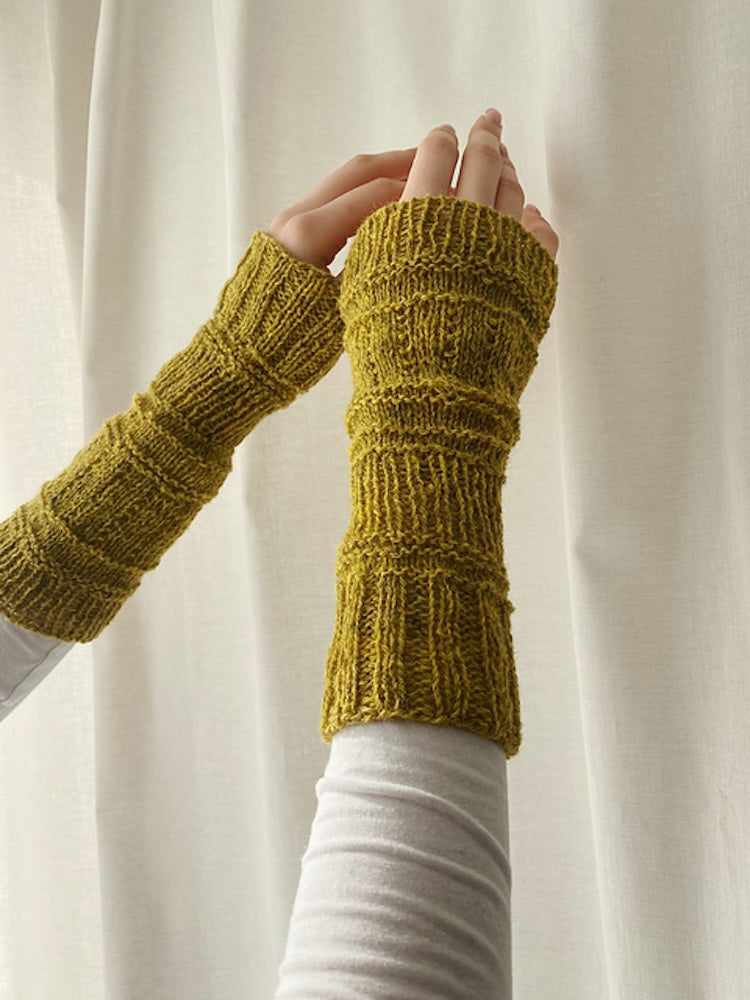Elsbeth Judith Ribting Stulpen mit Wool Local von Erika Knight 2
