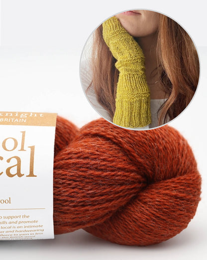 Elsbeth Judith Ribting Stulpen mit Wool Local von Erika Knight 11