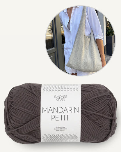 Paula-m Everyday Bag mit Mandarin Petit von Sandnes Garn 12