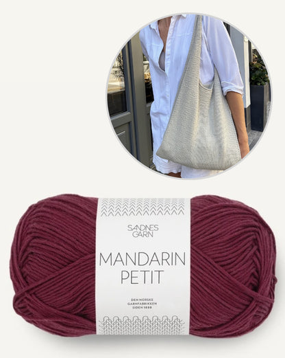 Paula-m Everyday Bag mit Mandarin Petit von Sandnes Garn 17