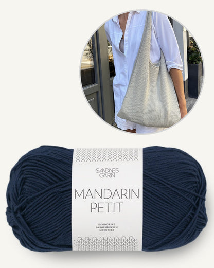 Paula-m Everyday Bag mit Mandarin Petit von Sandnes Garn 18