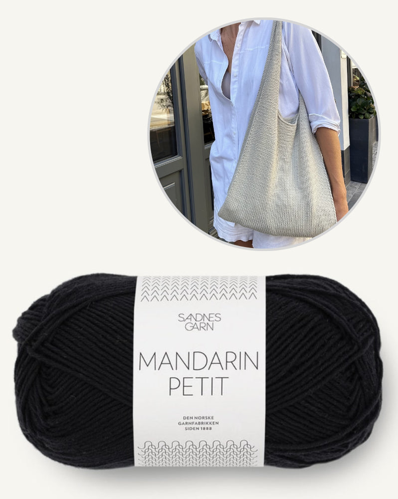 Paula-m Everyday Bag mit Mandarin Petit von Sandnes Garn 14