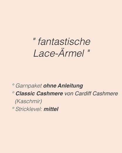 Felicity Shirt | zarte Musterärmel aus Classic Cashmere von Cardiff