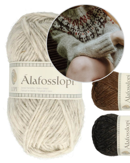 Fir and Fern Sweater | fantastischer Norweger aus Alafosslopi von Lopi Island