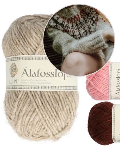 Fir and Fern Sweater | fantastischer Norweger aus Alafosslopi von Lopi Island