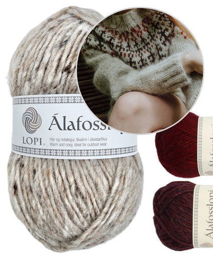 Fir and Fern Sweater | fantastischer Norweger aus Alafosslopi von Lopi Island