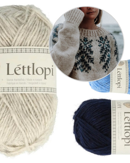 First Light Sweater | like sun rays in the morning from Lettlopi by Lopi Island