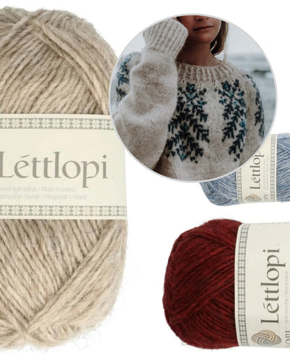 First Light Sweater | like sun rays in the morning from Lettlopi by Lopi Island