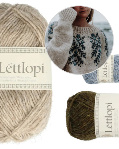First Light Sweater | like sun rays in the morning from Lettlopi by Lopi Island