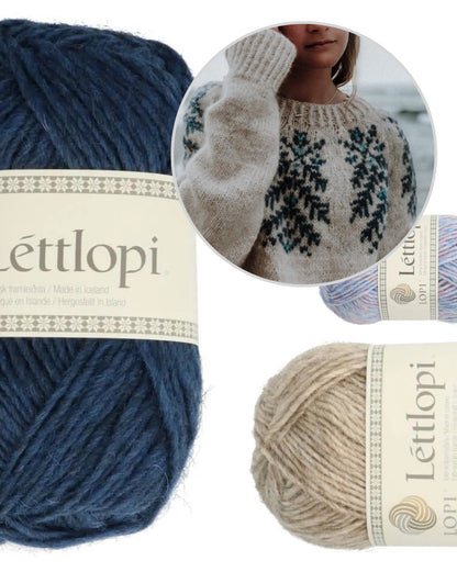 First Light Sweater | like sun rays in the morning from Lettlopi by Lopi Island