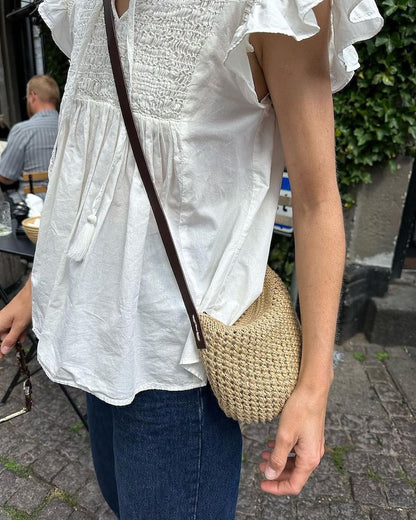 Florence Bag | bag set made from Crealino by Lang Yarns