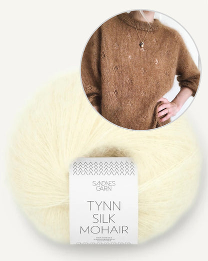 Fortune Sweater | zarter Glücksbringer aus Tynn Silk Mohair von Sandnes Garn