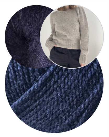 LeKnit abi Blouse mit Wild & Soft und Kid Seta von Gepard Garn 14