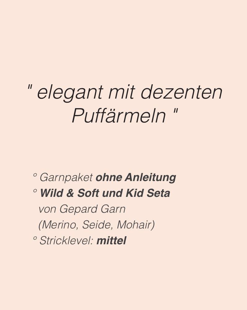 LeKnit abi Blouse mit Wild & Soft und Kid Seta von Gepard Garn 2
