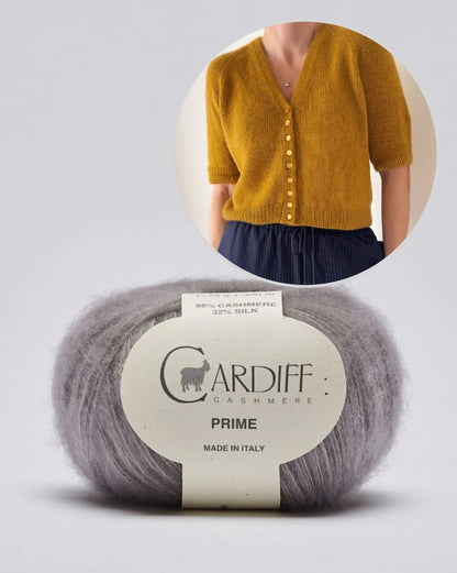 Aris Blouse | Cashmere and silk with Prime by Cardiff Cashmere