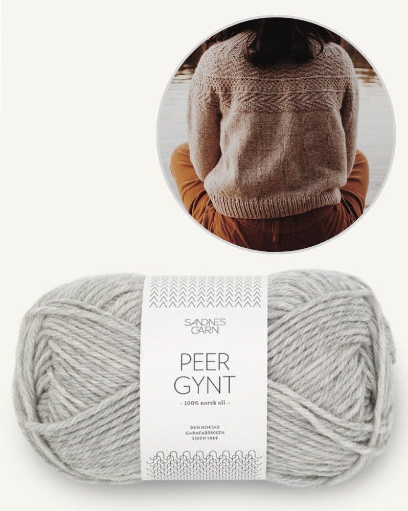 The Petite Knitter Geologica Sweater mit Peer Gynt von Sandnes Garn 11