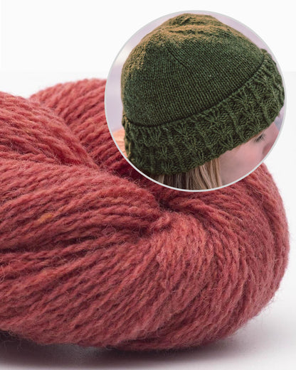 Greenermakes Ginkgo Biloba Hat mit Bio Shetland von BC Garn 6