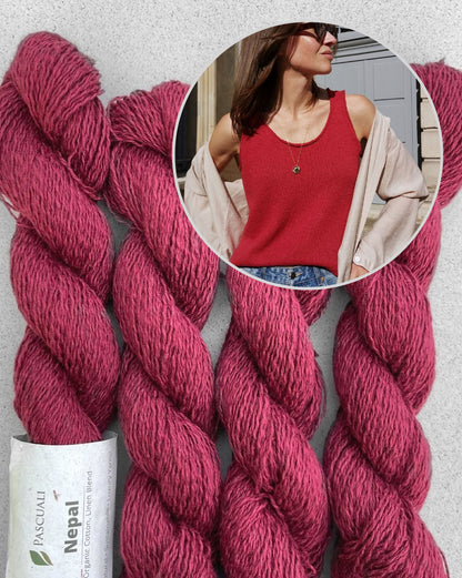 Gisèle Top | schlichtes Sommertop aus Nepal von Pascuali