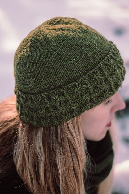 Greenermakes Ginkgo Biloba Hat mit Bio Shetland von BC Garn 2