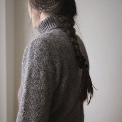 Delphine Sweater | col roulé ultra doux en cachemire classique de Cardiff